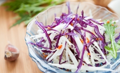 Salade de chou croquante